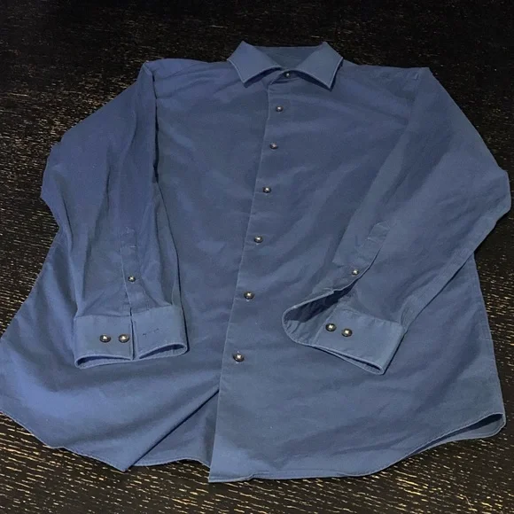 Marc Anthony Shirts | 2/$20 Marc Anthony Slim Fit Mens Dress Shirt (15.5/ 32-33) | Color: Blue | Size: 15.5 (32-33) | Lizelletorres's Closet Marc Anthony Shirts | 2/$20 Marc Anthony Slim Fit Mens Dress Shirt (15.5/ 32-33) | Color: Blue | Size: 15.5 (32-33) | Lizelletorres's Closet